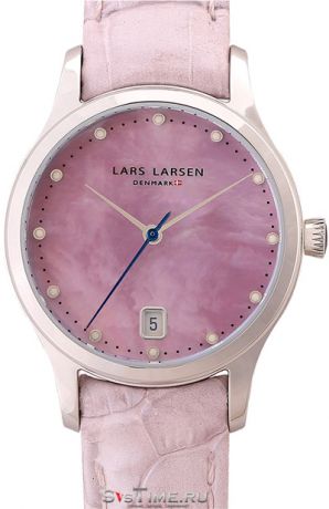 Lars Larsen Женские швейцарские наручные часы Lars Larsen 139SPPL