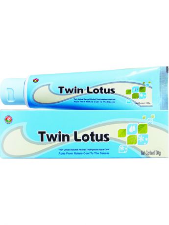 Twin Lotus Твин Лотус зубная паста премиум "Морская свежесть" с натуральными травами 100 гр