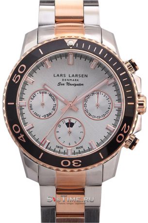 Lars Larsen Мужские швейцарские наручные часы Lars Larsen 134SLSR