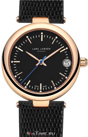 Lars Larsen Женские швейцарские наручные часы Lars Larsen 126RBBL