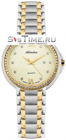 Adriatica Женские швейцарские наручные часы Adriatica A3812.2181QZ