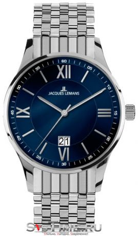 Jacques Lemans Мужские швейцарские наручные часы Jacques Lemans 1-1845J