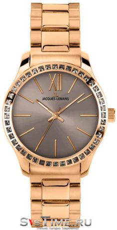 Jacques Lemans Женские швейцарские наручные часы Jacques Lemans 1-1841R