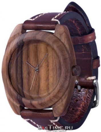 AA Wooden Watches Мужские российские деревянные наручные часы AA Wooden Watches S1 Brown