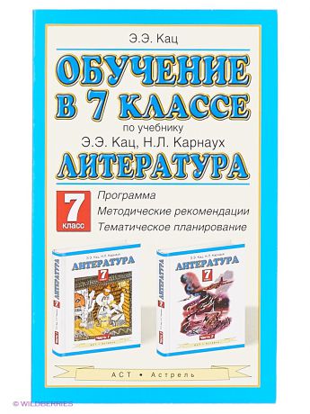 ДРОФА Обучение в 7 классе по учебнику Э. Э. Кац, Н. Л. Карнаух "Литература".