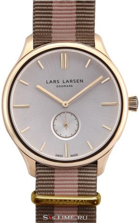 Lars Larsen Мужские швейцарские наручные часы Lars Larsen 122GBSN