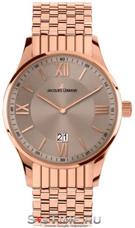 Jacques Lemans Мужские швейцарские наручные часы Jacques Lemans 1-1845M