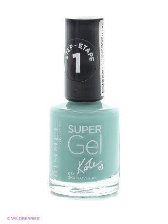 Rimmel Гель-лак для ногтей "Super Gel Kate nail polish" , тон 051 12 мл