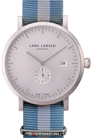 Lars Larsen Мужские швейцарские наручные часы Lars Larsen 131SWCN