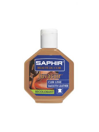 Saphir Профессиональный крем - краситель Juvacuir, пластиковый флакон, 75мл. (рыже-коричневый)