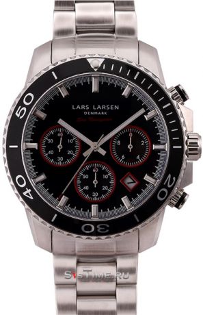 Lars Larsen Мужские швейцарские наручные часы Lars Larsen 134SCSB