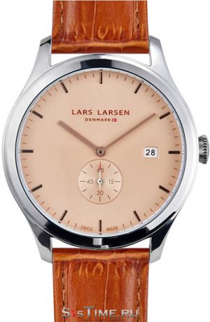 Lars Larsen Мужские швейцарские наручные часы Lars Larsen 129SCLL