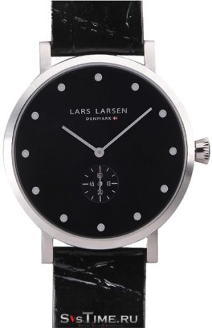 Lars Larsen Мужские швейцарские наручные часы Lars Larsen 132SBBL
