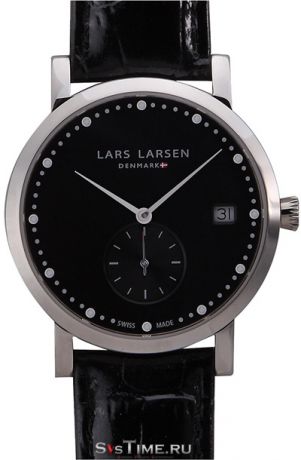 Lars Larsen Женские швейцарские наручные часы Lars Larsen 137SBBL
