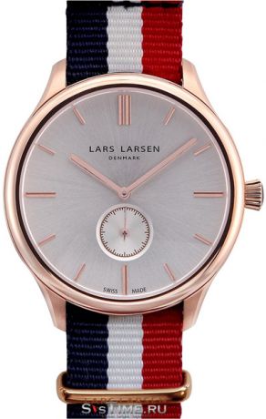 Lars Larsen Мужские швейцарские наручные часы Lars Larsen 122RBAN