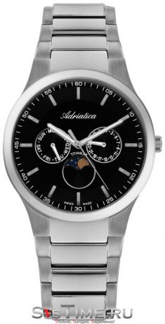 Adriatica Мужские швейцарские наручные часы Adriatica A1145.4114QF