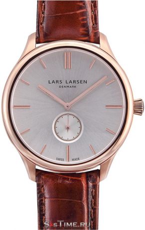 Lars Larsen Мужские швейцарские наручные часы Lars Larsen 122RBCL