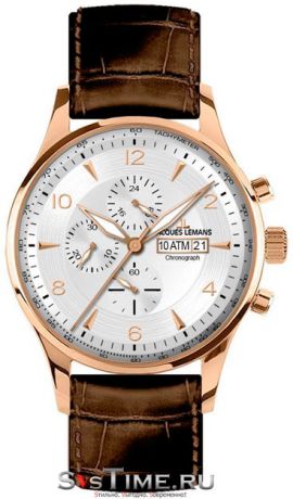 Jacques Lemans Мужские швейцарские наручные часы Jacques Lemans 1-1844F