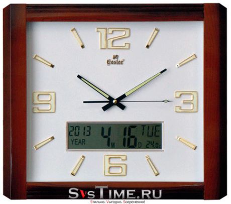 Gastar Настенные интерьерные часы Gastar T 582 YG JI
