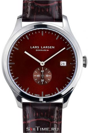 Lars Larsen Мужские швейцарские наручные часы Lars Larsen 129SBBL