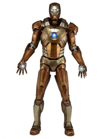Neca Фигурка "Avengers 1/4" Iron Man Mark XXI - Midas Version (Gold Armor)