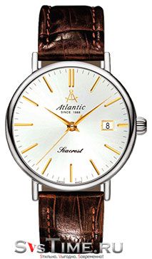 Atlantic Мужские швейцарские наручные часы Atlantic 50351.41.21G