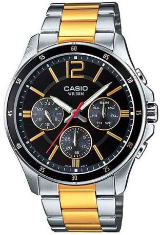 Casio Мужские японские наручные часы Casio MTP-1374SG-1A