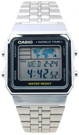 Casio Мужские японские наручные часы Casio A-500WA-1D