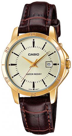 Casio Женские японские наручные часы Casio LTP-V004GL-9A
