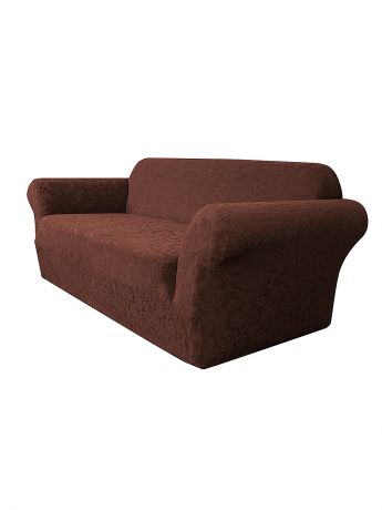 Медежда Чехол на двухместный диван Челтон цвет шоколад