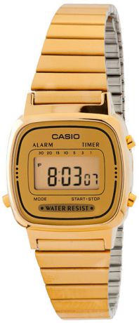 Casio Женские японские наручные часы Casio LA-670WGA-9