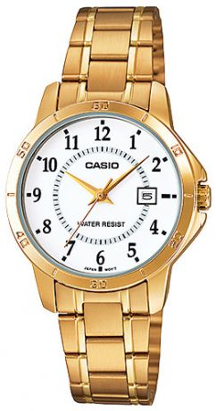 Casio Женские японские наручные часы Casio LTP-V004G-7B
