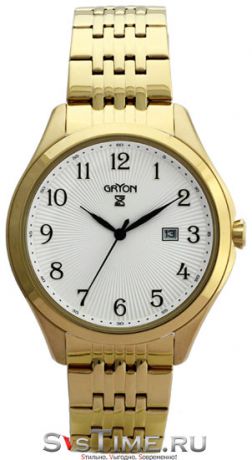 Gryon Мужские швейцарские наручные часы Gryon G 111.20.23