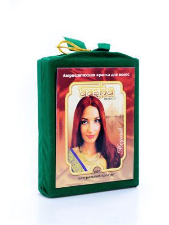 Aasha Herbals Краска для волос натуральная аюрведическая Медный