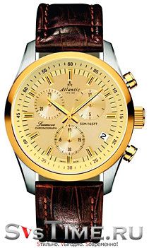 Atlantic Мужские швейцарские наручные часы Atlantic 65451.43.31