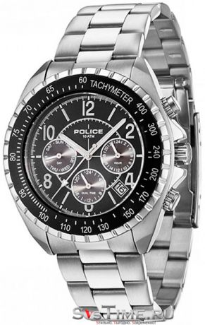 Police Мужские итальянские наручные часы Police PL-14343JS/02M