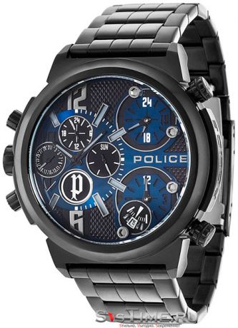 Police Мужские итальянские наручные часы Police PL-13595JSB/03M