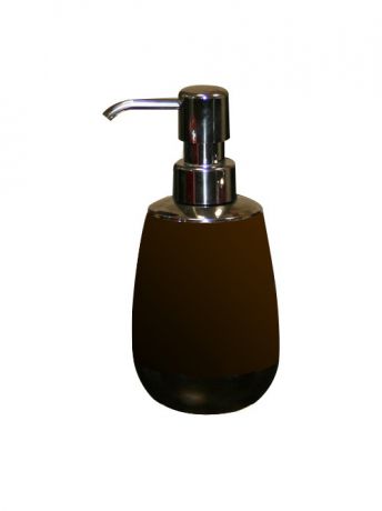 PROFFI Диспенсер для мыла с каучуковым покрытием пластиковый Цвет Шоколад