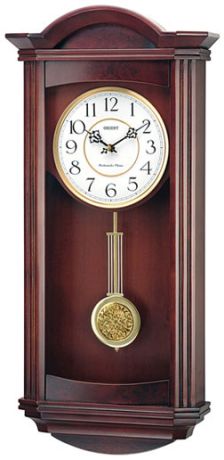 Orient Настенные интерьерные часы Orient TWMP-883 Brown