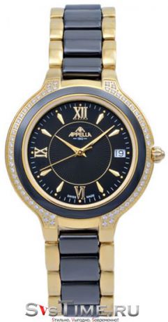 Appella Женские швейцарские наручные часы Appella 4394.44.1.0.04