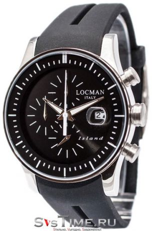 Locman Мужские итальянские наручные часы Locman 062000KW-BKWSIK
