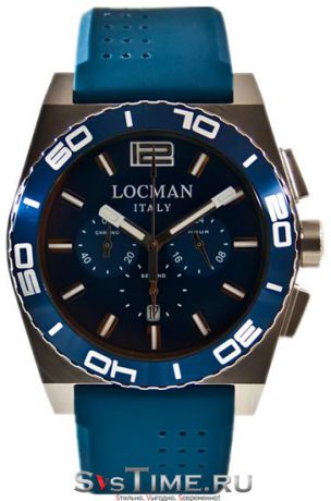 Locman Мужские итальянские наручные часы Locman 021200BA-BLBSIB