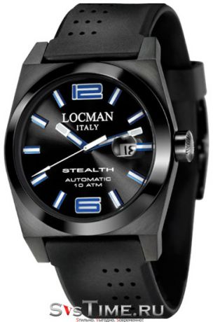 Locman Мужские итальянские наручные часы Locman 0205BKBKFBL0GOK
