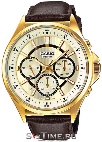 Casio Мужские японские наручные часы Casio MTP-E303GL-9A