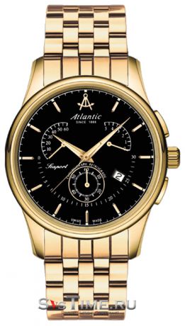 Atlantic Мужские швейцарские наручные часы Atlantic 56455.45.61