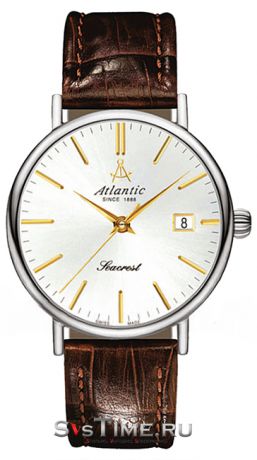 Atlantic Мужские швейцарские наручные часы Atlantic 50744.41.21G