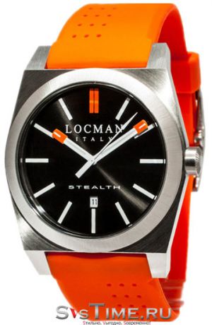 Locman Мужские итальянские наручные часы Locman 020100BKFOR1SIO
