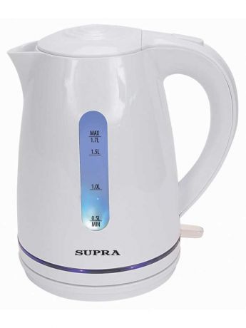 Supra Чайник Supra KES-1729 1.7л. 2200Вт белый (пластик)