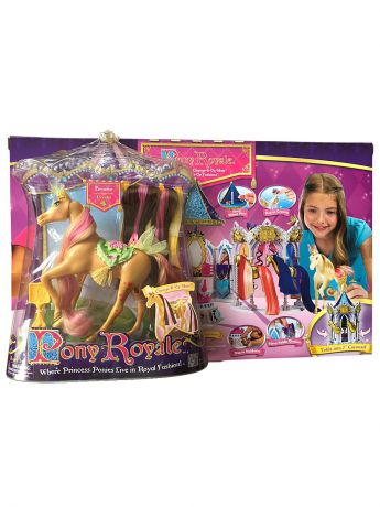 Pony Royale Подарочный набор Пони Рояль: карусель и королевская лошадь - Брук
