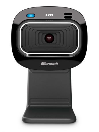 Microsoft Камера Web Microsoft LifeCam HD-3000 черный USB2.0 с микрофоном